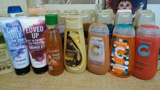 Запасы уходовой косметики-2020//гели для душа смотреть онлайн