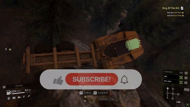 Caterpillar 745C vs. Kolob 94941: Hilltop Showdown in Michigan! 🚛🏔️ Snowrunner Off-Road Challenge смотреть онлайн