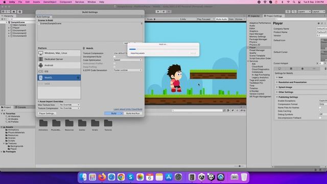 Run WebGL Build Locally Within Web Browser #unity #unity3d #webgl