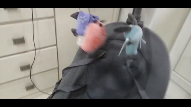 Обзор на укачивающий центр babymoovснятие чехла