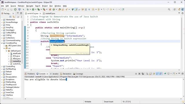 Java Tutorial Part18 | Conditional Statements Part2 | Nested if | Switch Statment with Programs смотреть онлайн