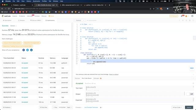 1470. Shuffle the Array (2023-02-06) смотреть онлайн