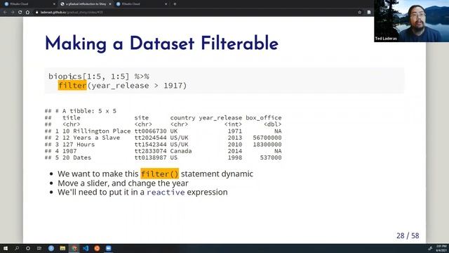 A gRadual introduction to Shiny - Cascadia R Conference 6/4/2021 смотреть онлайн