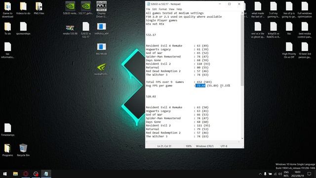 Nvidia Drivers 528.02 Vs 532.17 | Nvidia Vulkan Driver Face-Off #gaming #nvidia #gtx1650