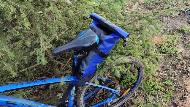 Сумка под седло, велосипедная герметичная - Байкпакинг.