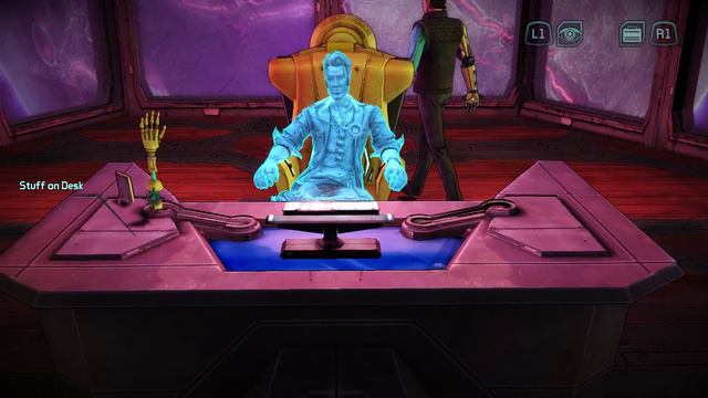 Tales from the Borderlands Ep 4 Escape Plan Bravo: - Rhys Investigates Office (Angel Photo Chat) смотреть онлайн