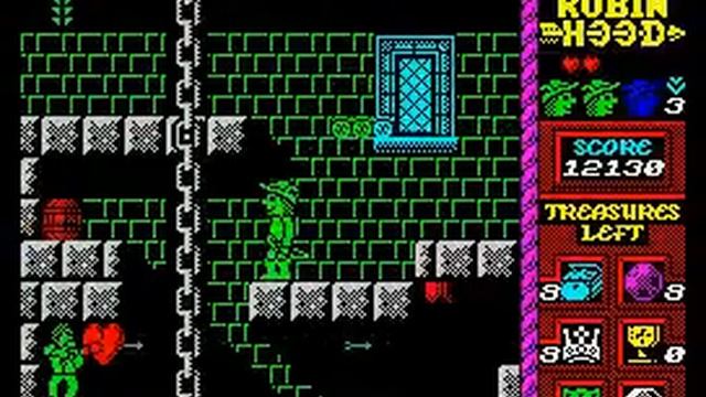 Robin Hood - Legend Quest Walkthrough, ZX Spectrum смотреть онлайн
