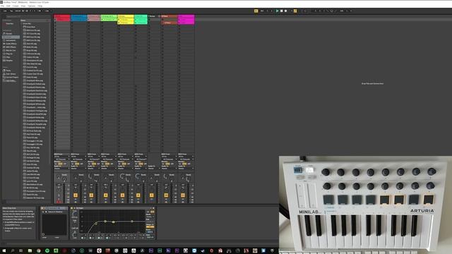 How to Set Up Arturia Minilab MkII for Live Performance Without Using a Mouse смотреть онлайн