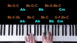 How to play RUNNING UP THAT HILL - Kate Bush Piano Tutorial [chords accompaniment]