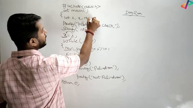Palindrome Number Program in C | In Hindi смотреть онлайн