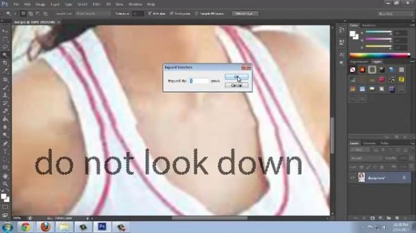 How to remove watermark in an image using photoshop cs6