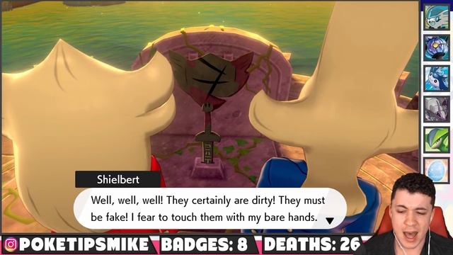 Leon's MYSTERIOUS Gift! - Pokemon Sword and Shield Extreme Randomizer Nuzlocke Episode 24 смотреть онлайн