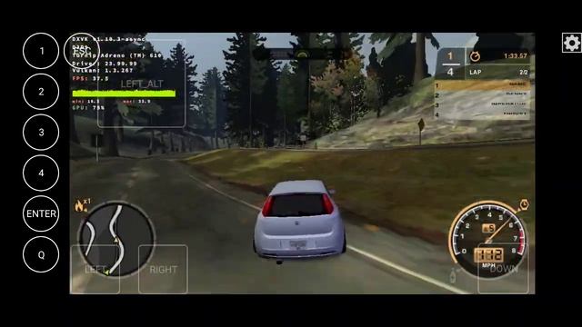 Need For Speed Most Wanted 2005 (mobox, Snapdragon 685, Turnip DXVK) От 30-45 фпс смотреть онлайн