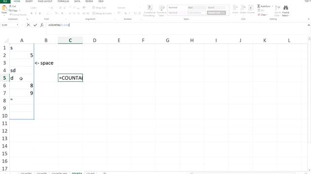 Excel COUNTA: Count the Non-empty Cells | Excel in Minutes смотреть онлайн