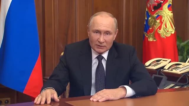 Обращение президента России Владимира Путина о частичной мобилизации и референдумов в ДНР и ЛНР смотреть онлайн