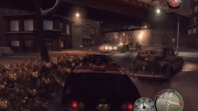 Mafia 2 - Поездка ночью на спорткаре. смотреть онлайн