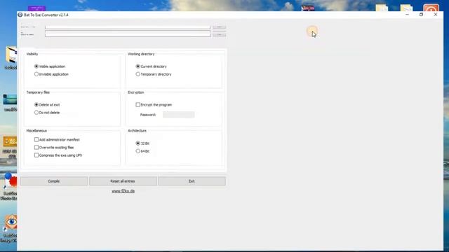 How to convert a batch file (.bat) to a (.exe) executable file смотреть онлайн
