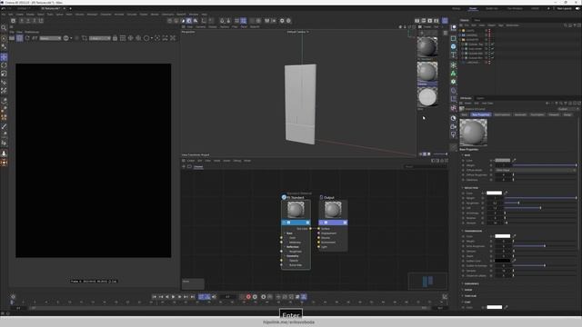 Creating of lipstick ad concept | Создания концепта рекламы губной помады — Cinema 4d | Redshift смотреть онлайн