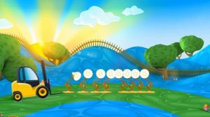 Eight Luxo Lamps Spoof Cbeebies Logo