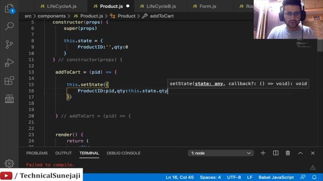 ReactJS Tutorial - 27 - React Life Cycle Methods - Mini Project - GetDerivedStateFromProps? смотреть онлайн