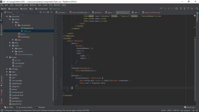Laravel 5.3 multiple delete implementing vuejs 2.0 смотреть онлайн