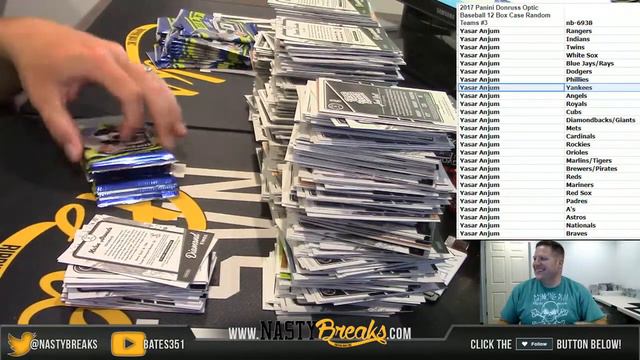 7 19 17 2017 Panini Donruss Optic Baseball 12 Box Case Random Teams #3 смотреть онлайн