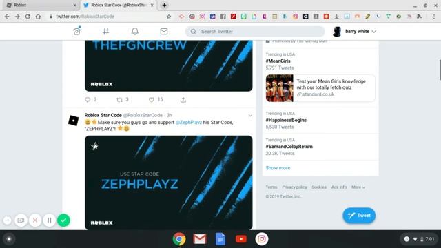 Roblox Star Code Feature смотреть онлайн