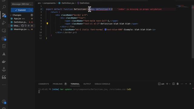 ReactJS Word App From Scratch - 7 - Render Content with API response. смотреть онлайн