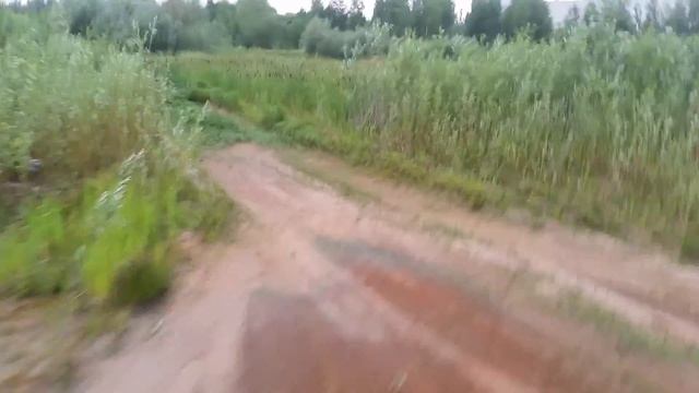 Заезд по рогозу