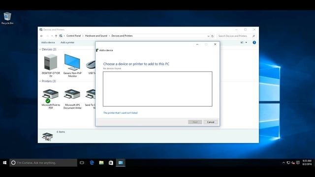 13. Добавление и удаление принтеров в панели Устройства и принтеры в Windows 10 смотреть онлайн