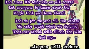 MLP: Friendship Games - Unleash The Magic - Lyric