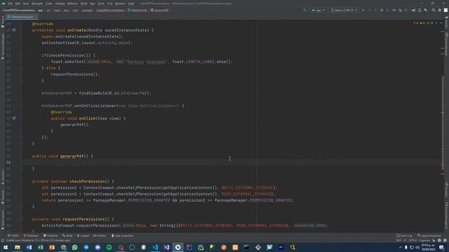 Crear PDF usando PDFDocument Java Android Studio смотреть онлайн