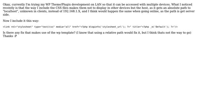 Wordpress: Path Issue - Getting "localhost" instead the IP смотреть онлайн