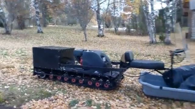 Мототолкач Ураган,межсезонье,возим всё) смотреть онлайн