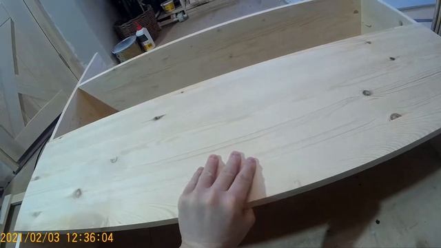 Корпус шкафа из клееного щита. смотреть онлайн