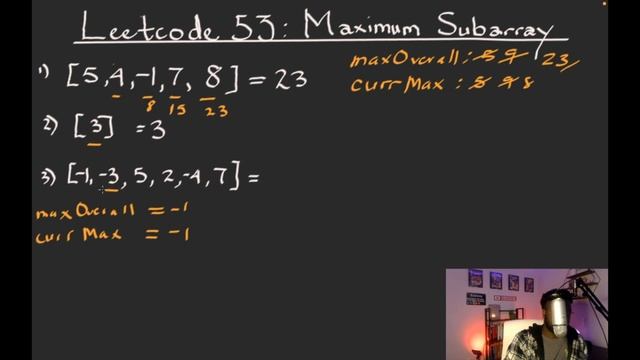 LeetCode 53: Maximum Subarray [Java] смотреть онлайн