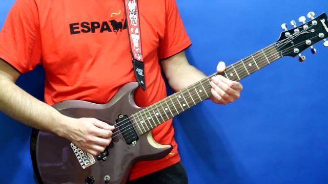 Как играть рифф Judas Priest - Painkiller смотреть онлайн