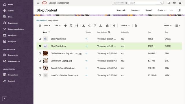 Using Conversations in Oracle Content Management смотреть онлайн