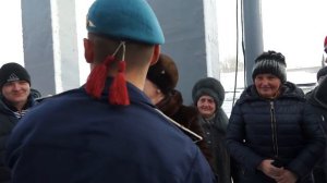 Любимая девушка дождалась солдата ДМБ 2016.г.