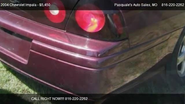 2004 Chevrolet Impala LS - for sale in Blue Springs, MO 64015 смотреть онлайн