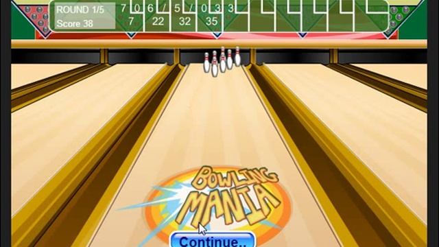 Bowling Mania смотреть онлайн