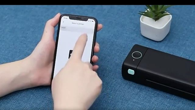 M08F A4 Paper Portable Thermal Printer 216mm Wireless Bluetooth Printer смотреть онлайн