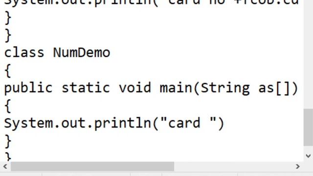 write a Java program on playing Cards using 2 classes and face and color methods смотреть онлайн