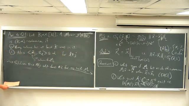 Day 1, Lecture 1 of Sublinear-Time Algorithms for Approximating Functions of Many Variables смотреть онлайн