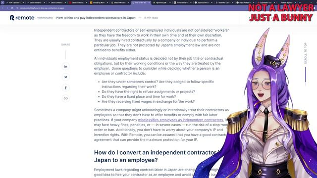 Nijisanji's Contracts ~Could~ Be Illegal In Japan! смотреть онлайн