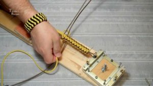 Плетение браслета из паракорда в 2 цвета. Плетение кобра. Paracord.