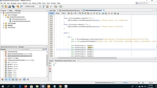 Part 2: Student information system | Student Management System in java netbeans and mysql смотреть онлайн