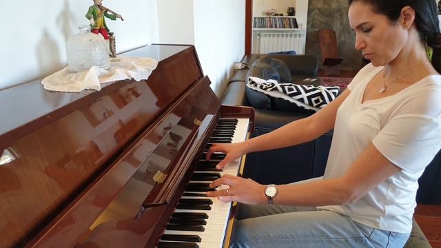 Comptine d'un autre ete (Amelie) Yann Teirsen - piano (valse) смотреть онлайн
