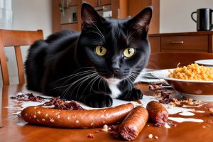 Весёлый Котик - Детская Песенка о Шалостях домашнего кота!  (создано с помощью нейросетей)