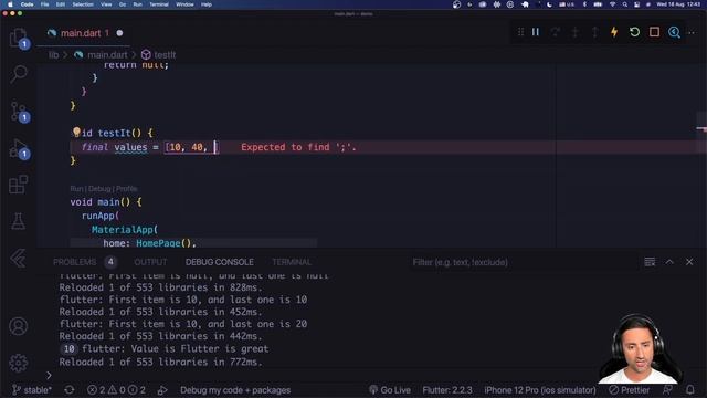 Let's Learn Dart - Lists смотреть онлайн